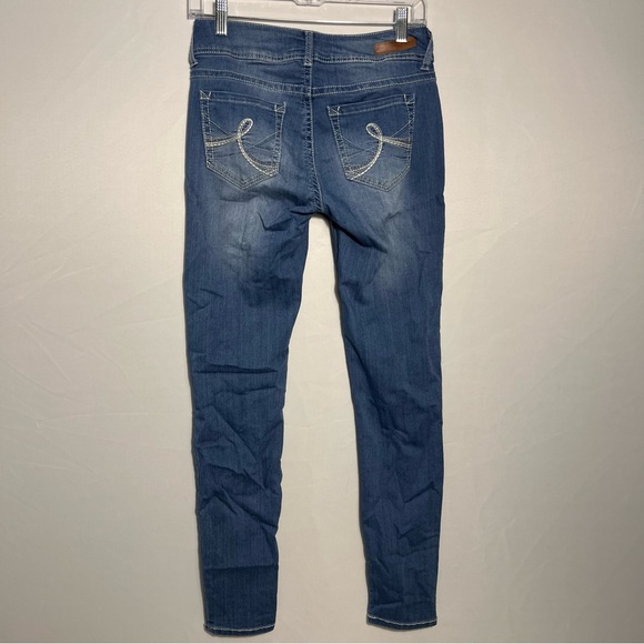 Juniors' WallFlower High-Rise Sassy Ankle Jeggings Sz. 5 NWT - Picture 3 of 8